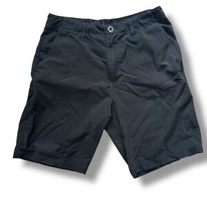 Volcom Hybrid Walkshorts Men's 32 Black Stretch Casual Quick-Dry Surf‎ Shorts